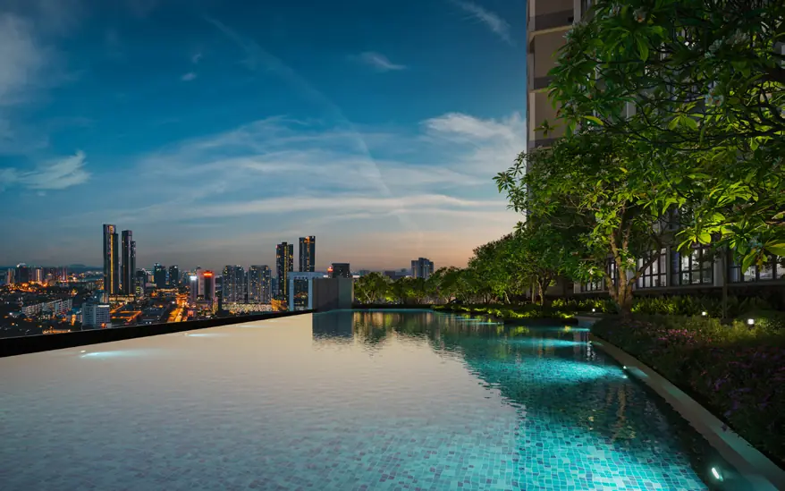 Infinity pool